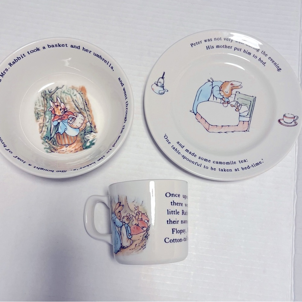 Wedgwood Peter Rabbit Porcelain Set